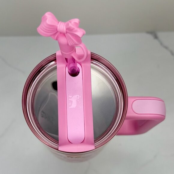 LoveShackFancy x Stanley Quencher H2.0 Flowstate Tumbler - 40oz - Ibiza Sunset - Picture 4 of 5